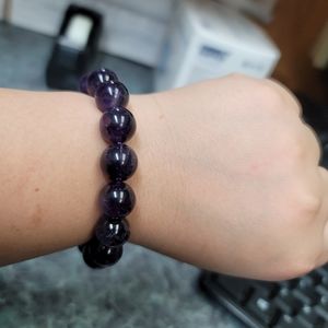 NEW!All Natural Amethyst Powerstone Bracelet